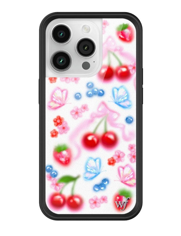 Sweet Cherries iPhone Case with Butterfly Print - Image 21