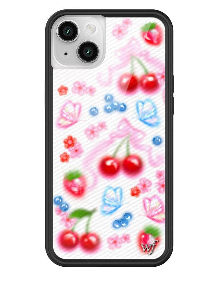 Sweet Cherries iPhone Case with Butterfly Print - Image 19