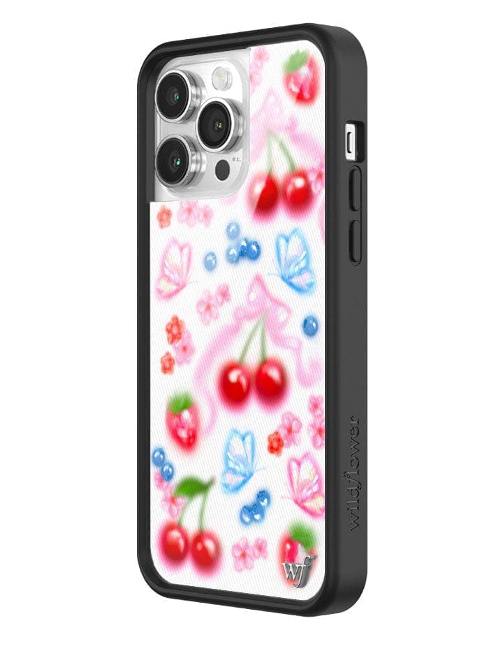 Sweet Cherries iPhone Case with Butterfly Print - Image 18