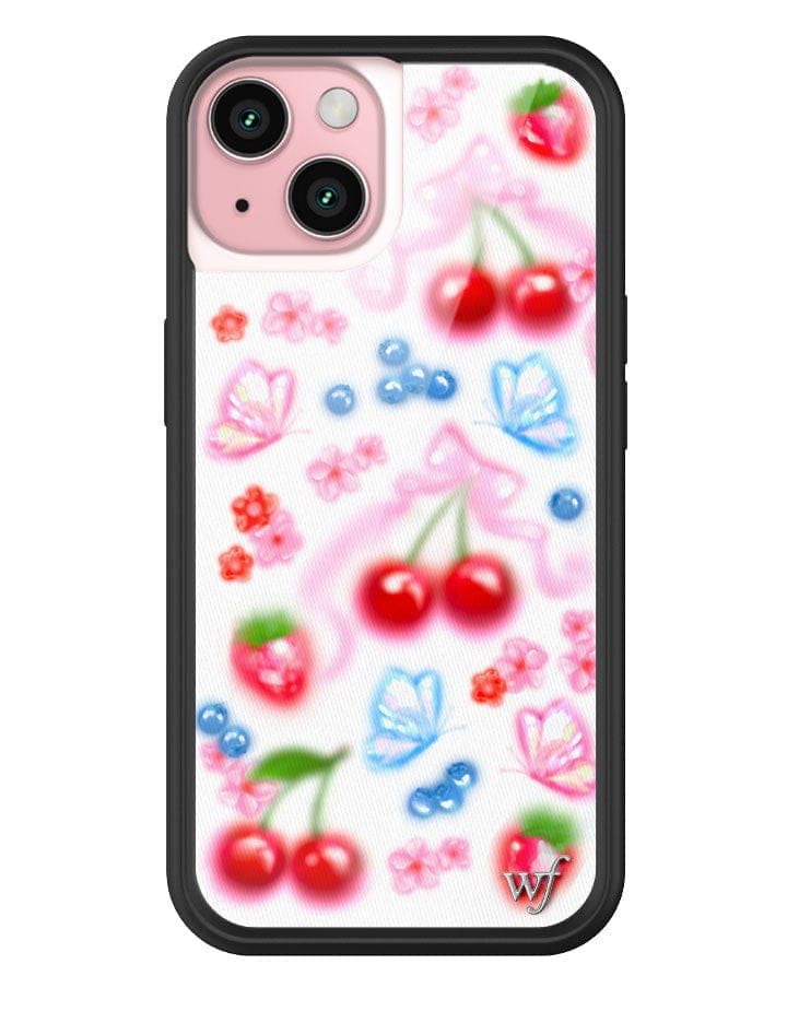 Sweet Cherries iPhone Case with Butterfly Print - Image 15