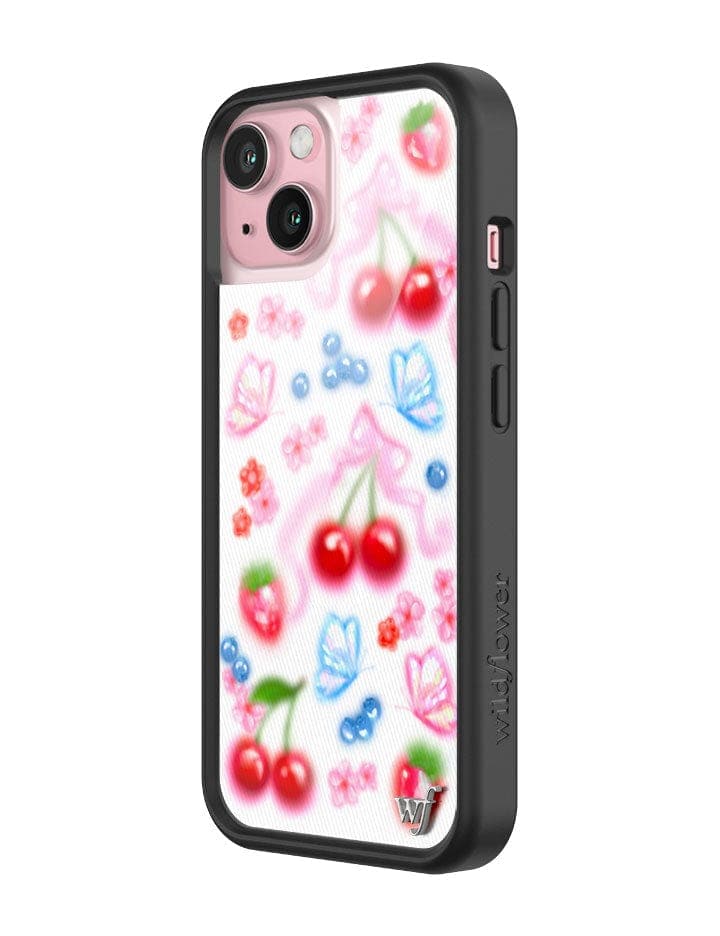 Sweet Cherries iPhone Case with Butterfly Print - Image 16