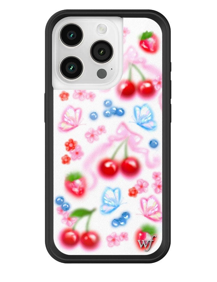 Sweet Cherries iPhone Case with Butterfly Print - Image 13