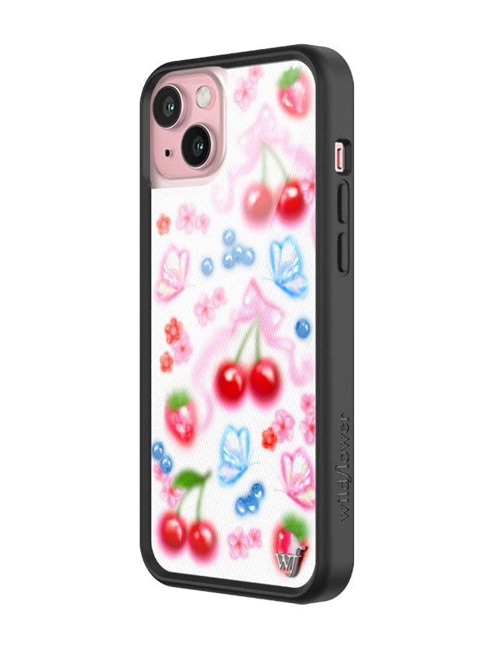 Sweet Cherries iPhone Case with Butterfly Print - Image 12