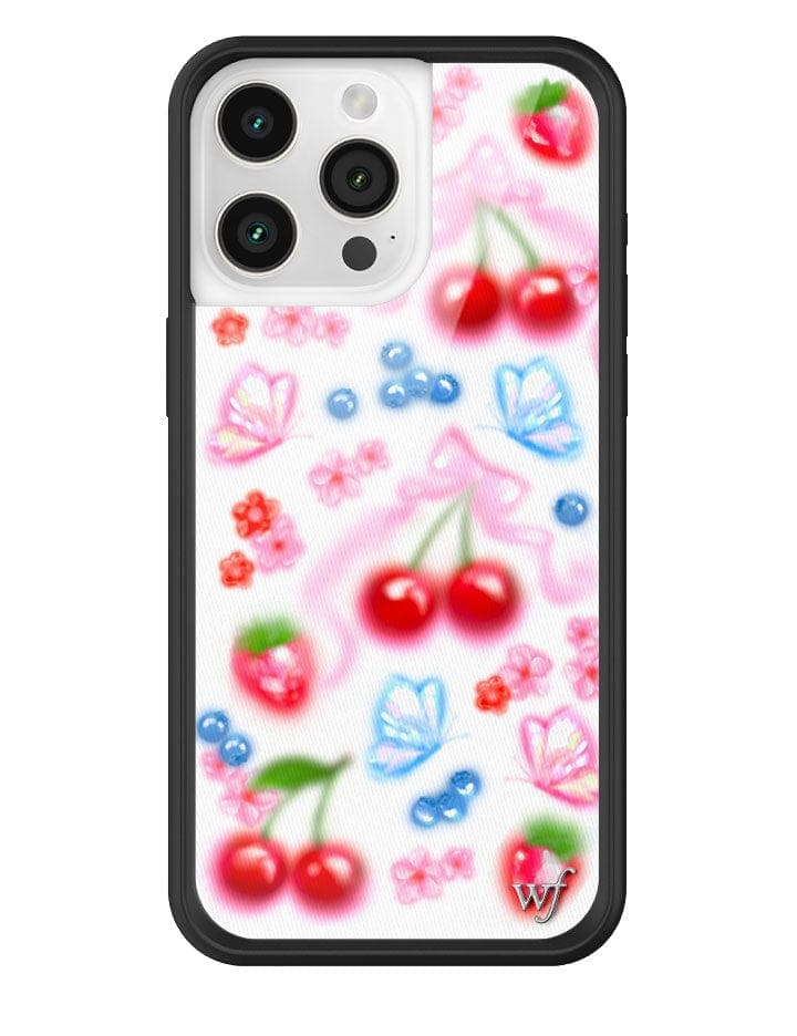 Sweet Cherries iPhone Case with Butterfly Print - Image 9