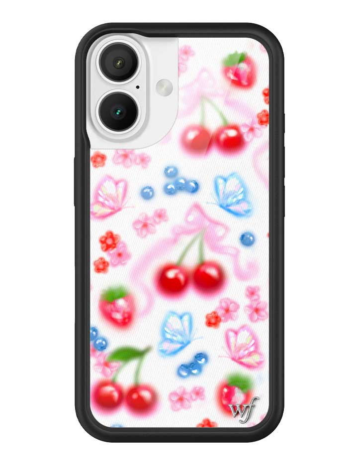 Sweet Cherries iPhone Case with Butterfly Print - Image 7