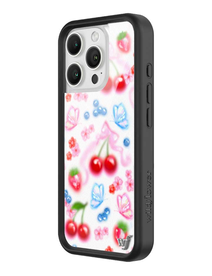 Sweet Cherries iPhone Case with Butterfly Print - Image 6