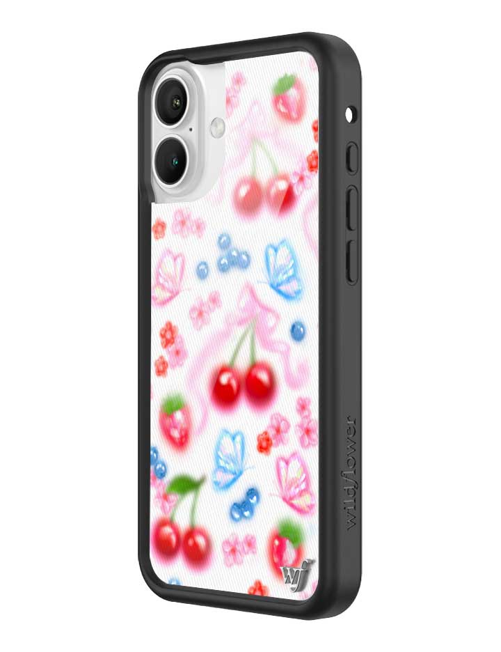 Sweet Cherries iPhone Case with Butterfly Print - Image 4