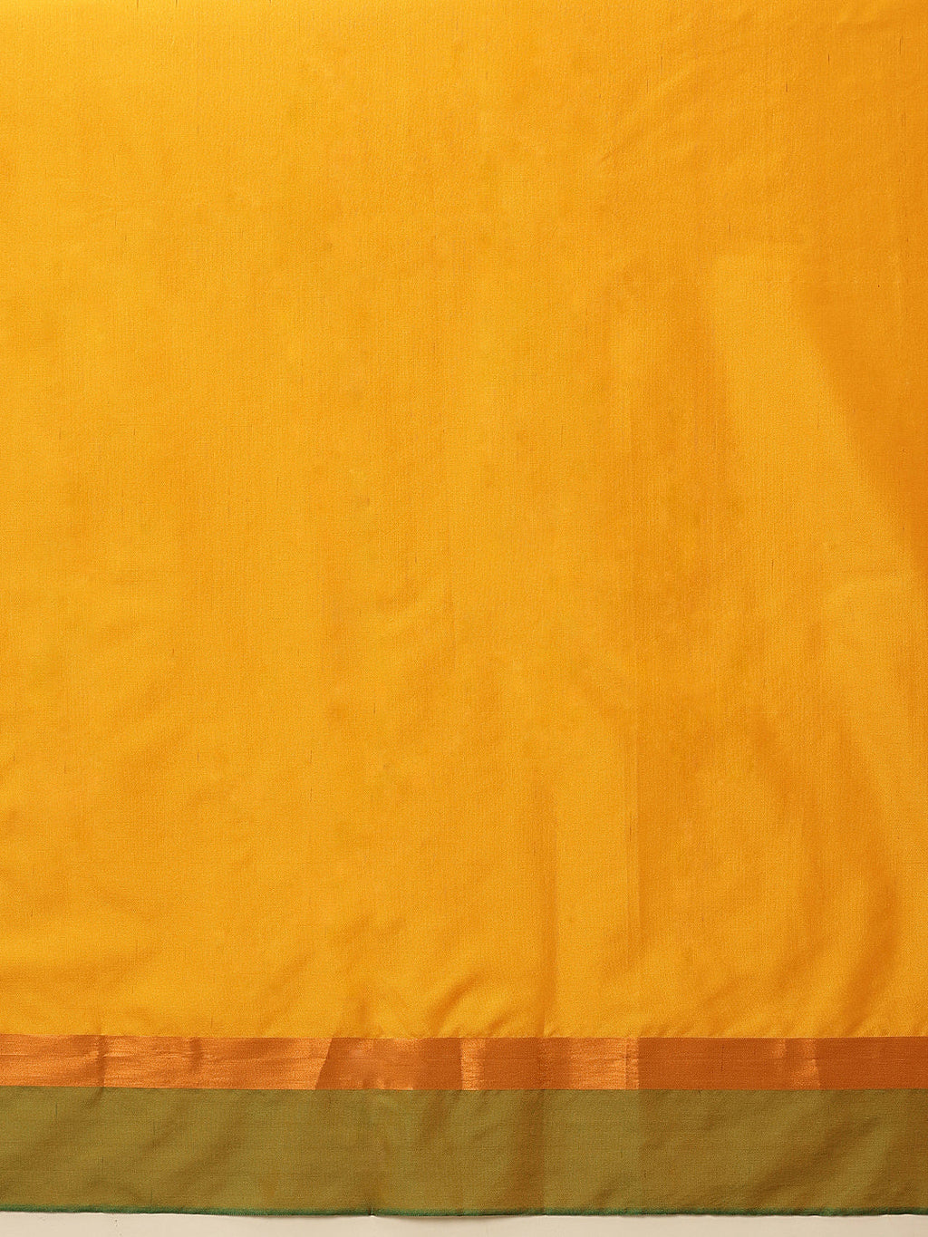 Mustard Banarasi Art Silk Solid Saree for Elegant Styling