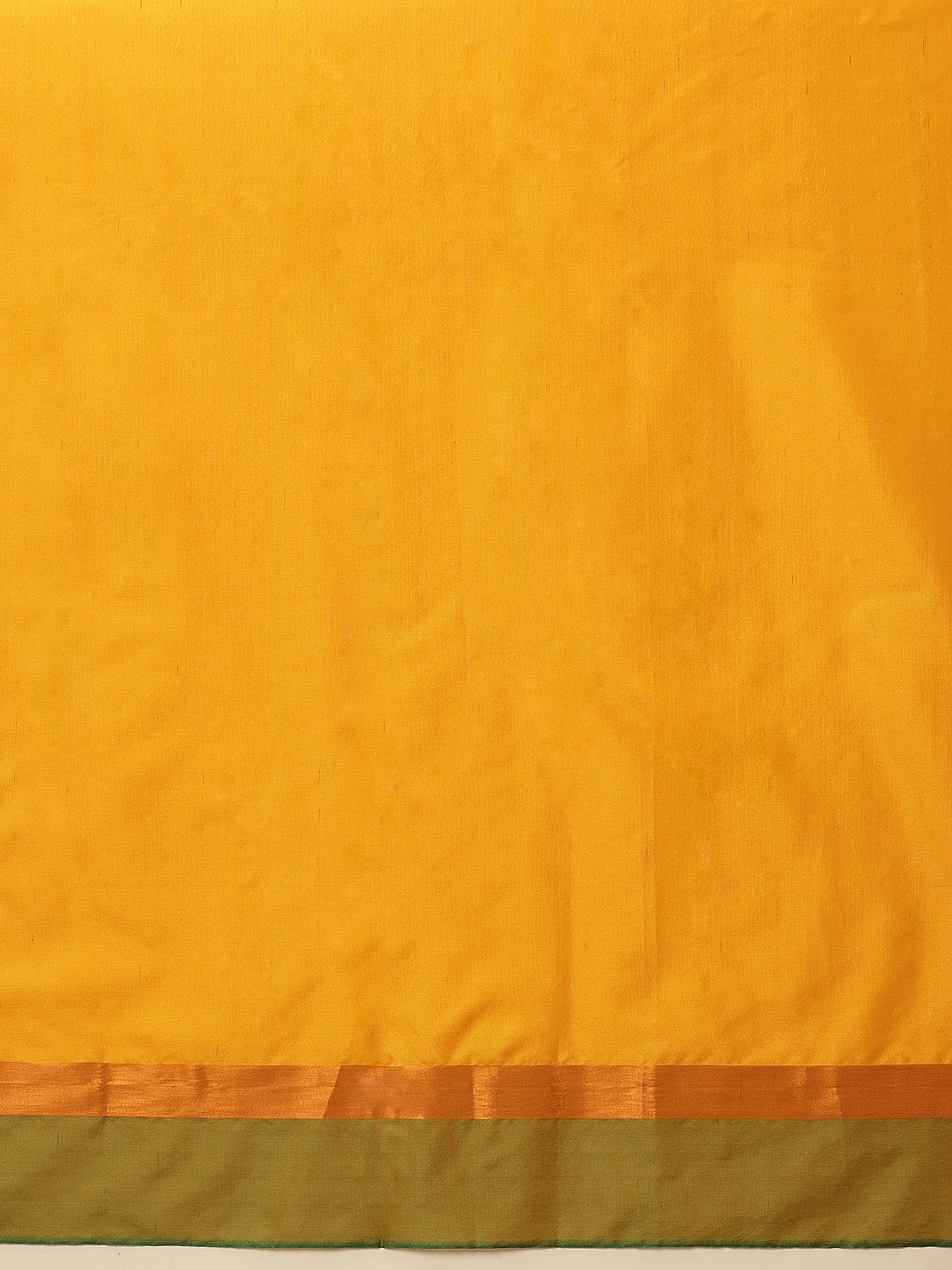 Mustard Banarasi Art Silk Solid Saree for Elegant Styling