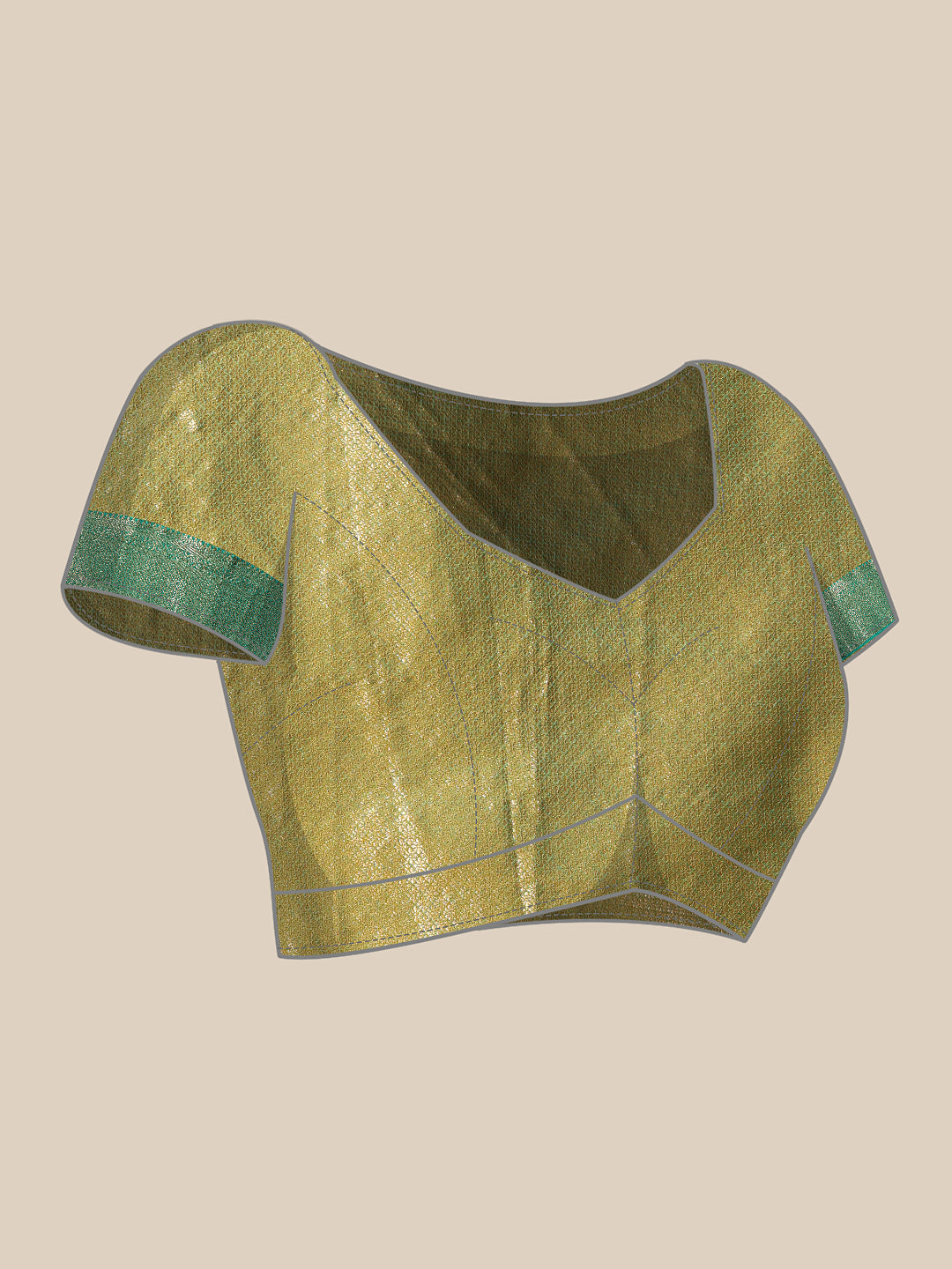 Yellow Banarasi Silk Saree with Traditional Woven Design