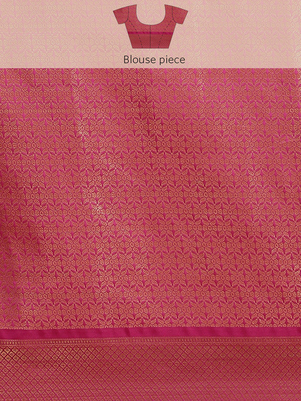 Multicolor Art Silk Printed Polka Dots Saree with Unstitched Blouse - Hiral Fashion