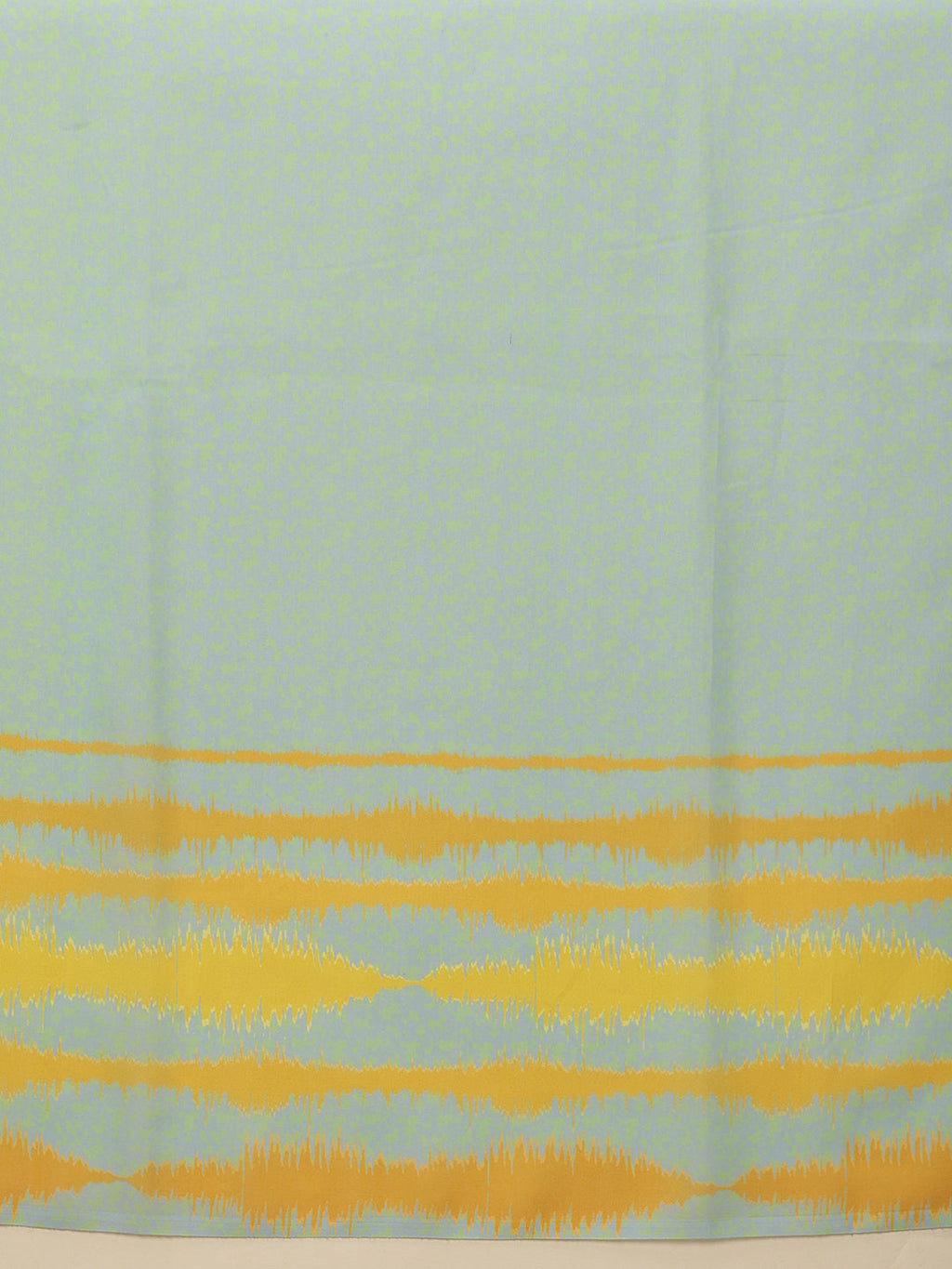 Teal Bollywood Mul Cotton Saree with Abstract Digital Print