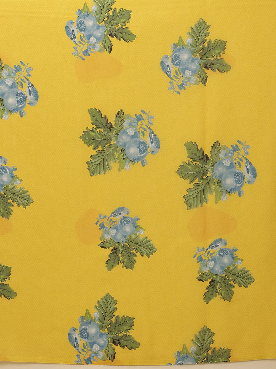 Yellow Mul Cotton Abstract Digital Printed Bollywood Saree