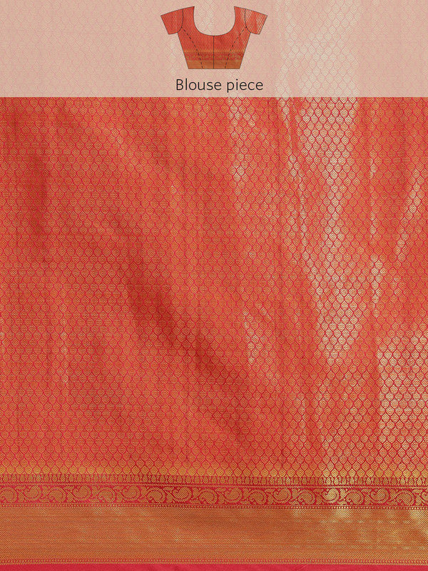 Multicolor Art Silk Digital Floral Print Saree with Unstitched Blouse