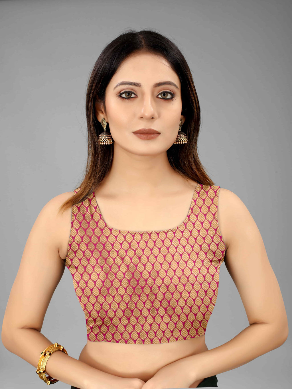 Grey Banarasi Art Silk Floral Woven Design Saree