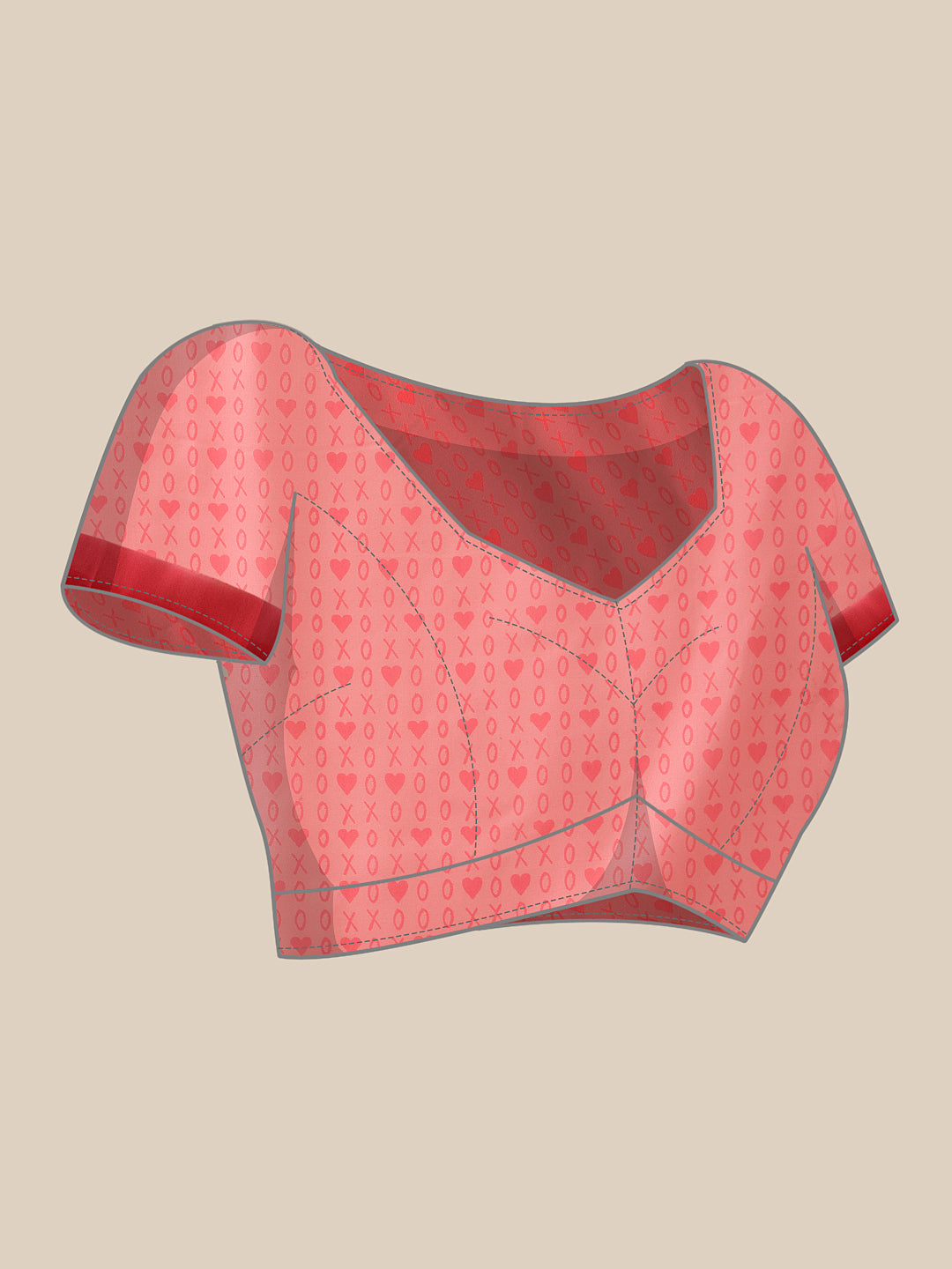 Pink Bollywood Mul Cotton Abstract Digital Printed Saree