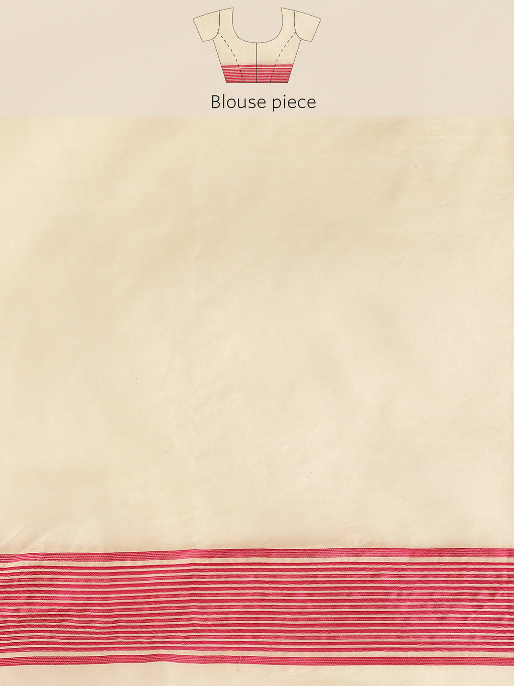 Pink Pure Cotton Woven Zari Design Floral Saree