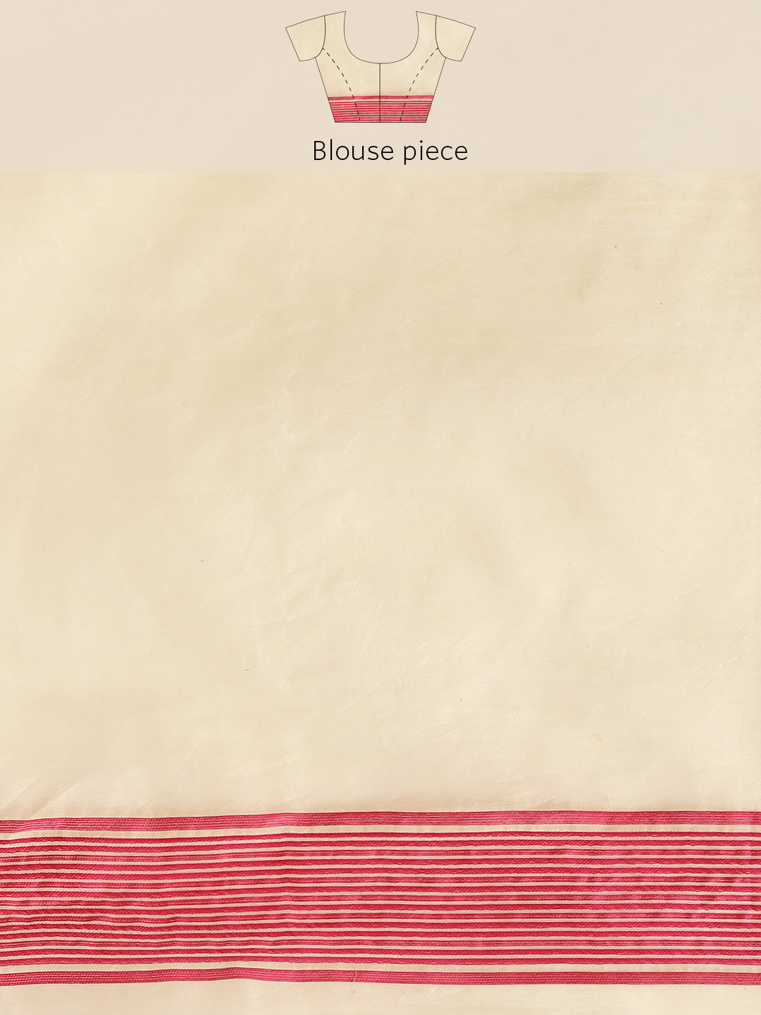 Pink Pure Cotton Woven Zari Design Floral Saree