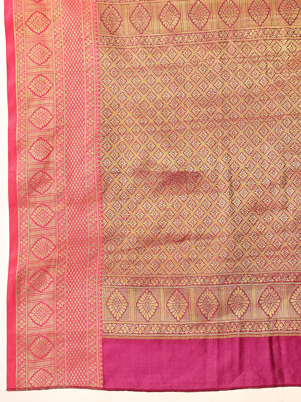 Teal Kanjeevaram Silk Saree with Elegant Woven Design