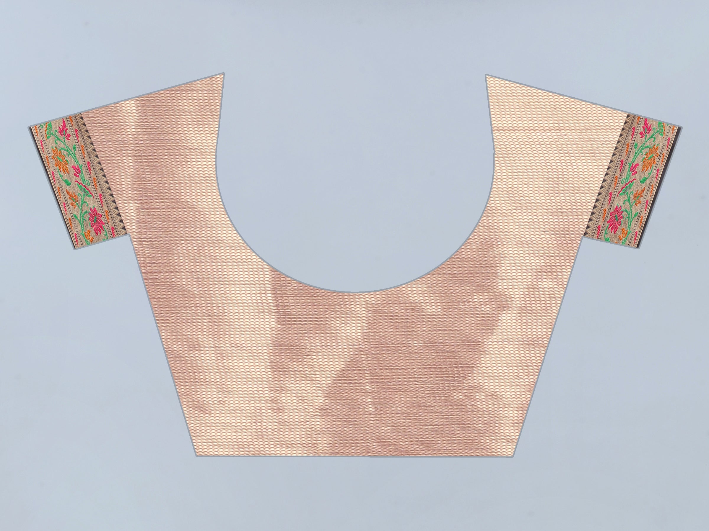 Pink Banarasi Art Silk Saree with Woven Design