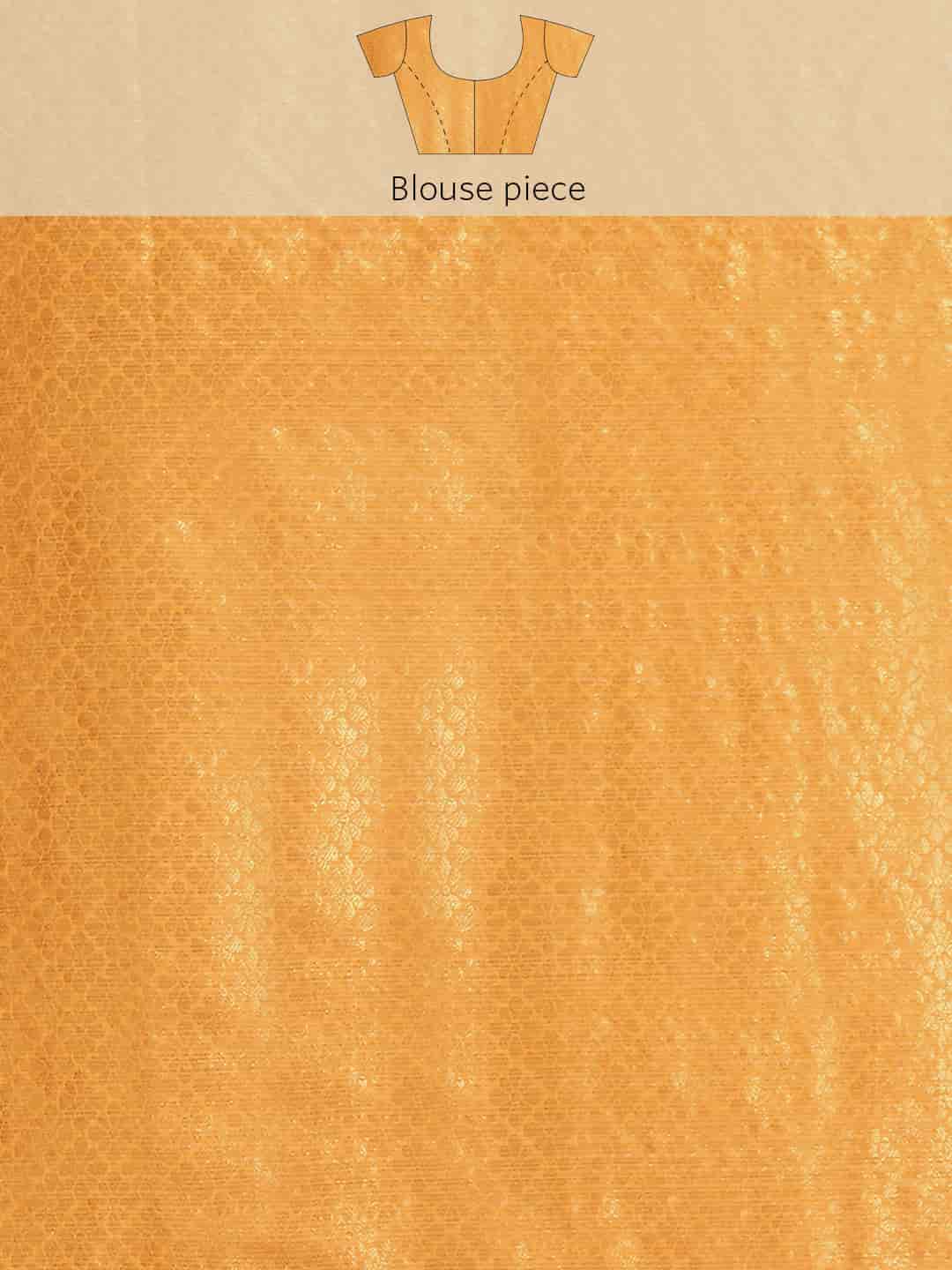 Beige Jute Silk Embellished Geometric Saree with Blouse