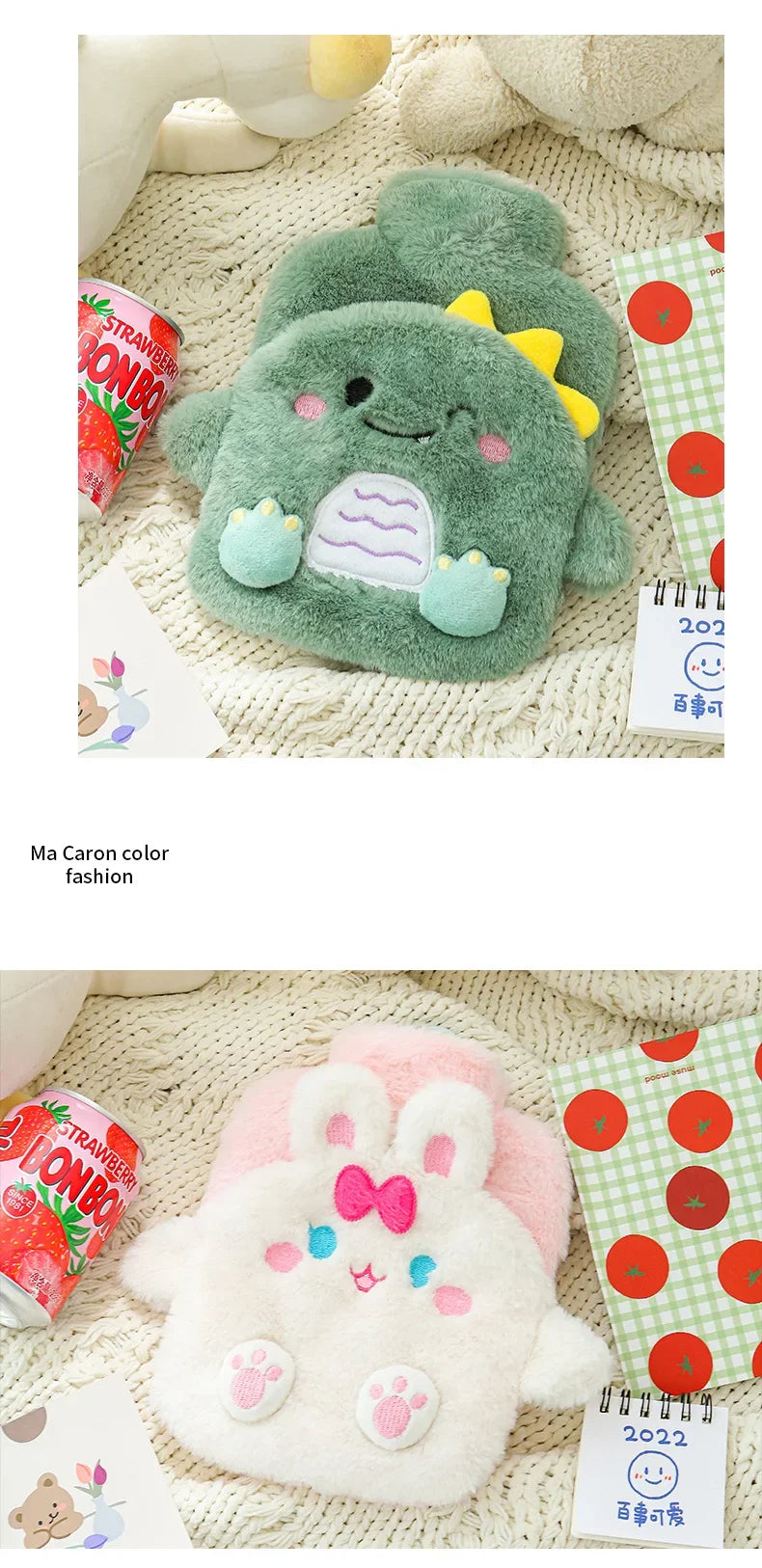 Snugglebud Kawaii Hot Water Bottle - 500ml