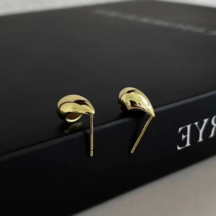 925 Sterling Silver Water Drop Earring for Women Gift Minimalism Versatile Office Trend Jewelry Dropshipping