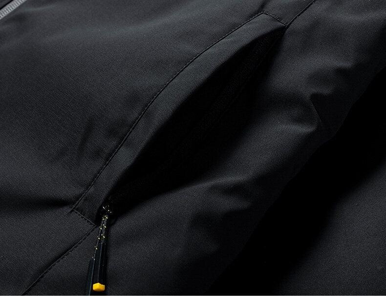 Men's Windproof Fleece Jacket Softshell Outdoor Winter Coat