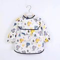 Baby Kids Long Sleeve Scarf Waterproof Apron