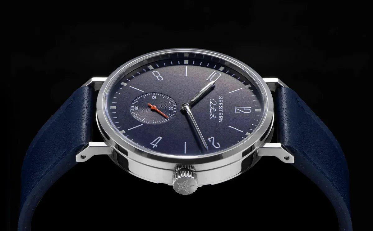 Men's Ultra-Thin Automatic Dress Watch – Stainless Steel Business Watch