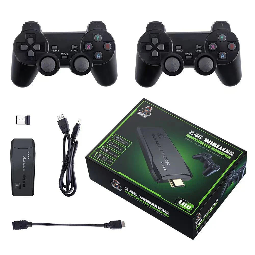 M8 Wireless Game Stick – 64GB Retro Console, 10000 Games