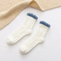Stylish Ribbed Knee High Socks for Women - Polyester Cotton - Image 17
