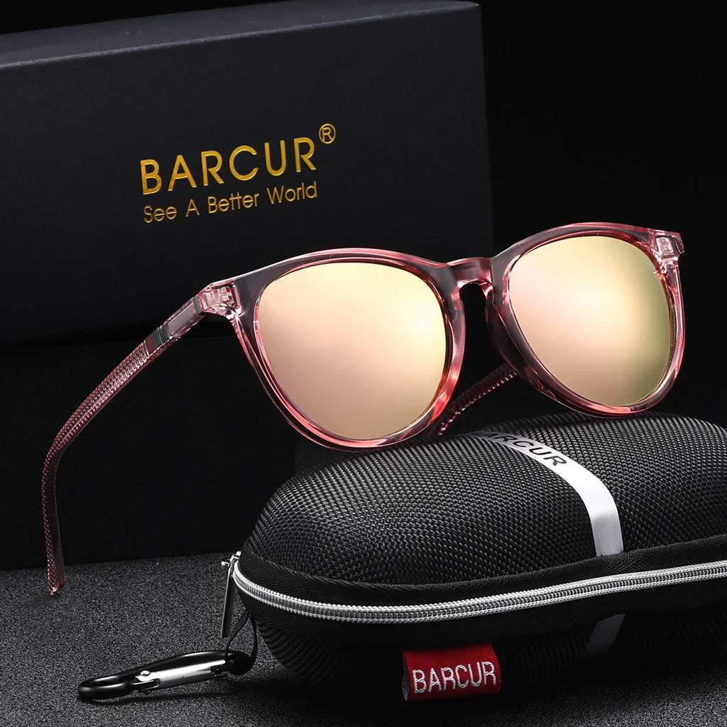 Polarized Cat Eye Sunglasses for Women Lightweight UV400 Protection