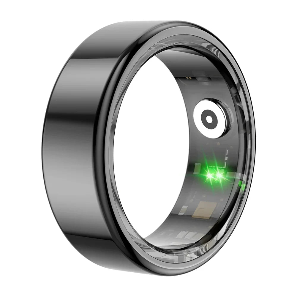 COLMI R02 Smart Ring Titanium Steel Health Tracker