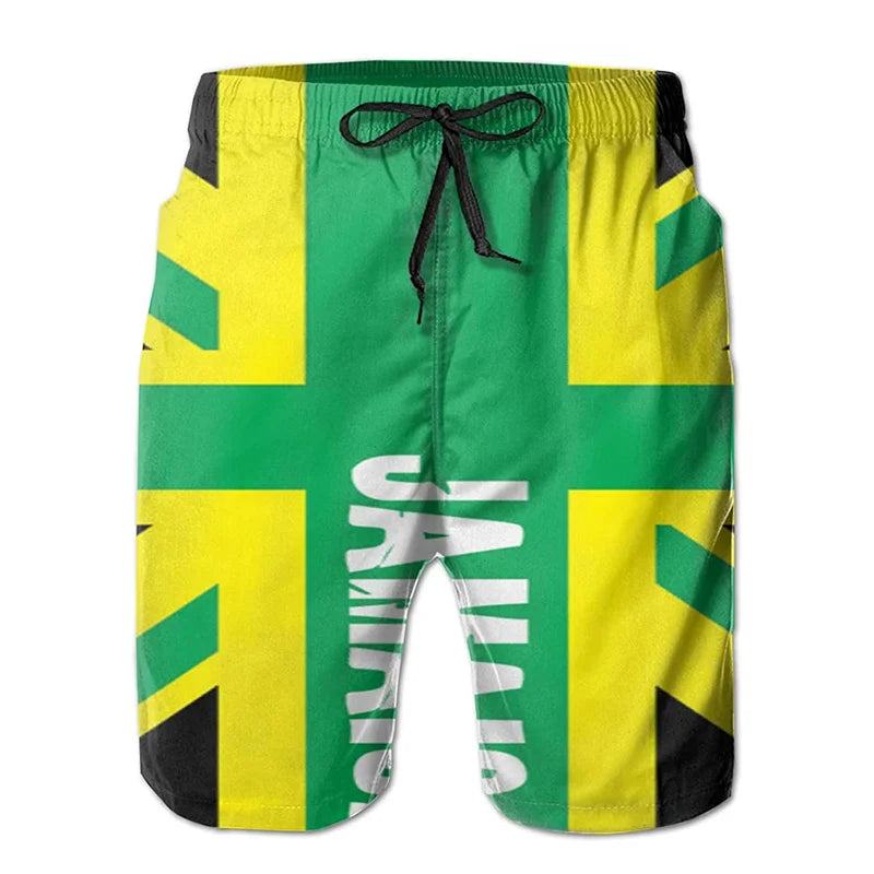 Jamaica men beach shorts