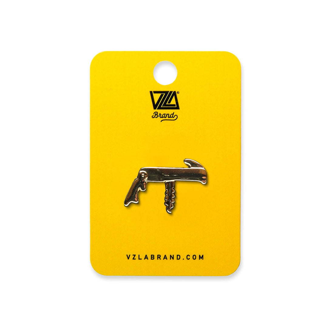 Wine Opener Enamel Pin Accessory for Jackets and Caps