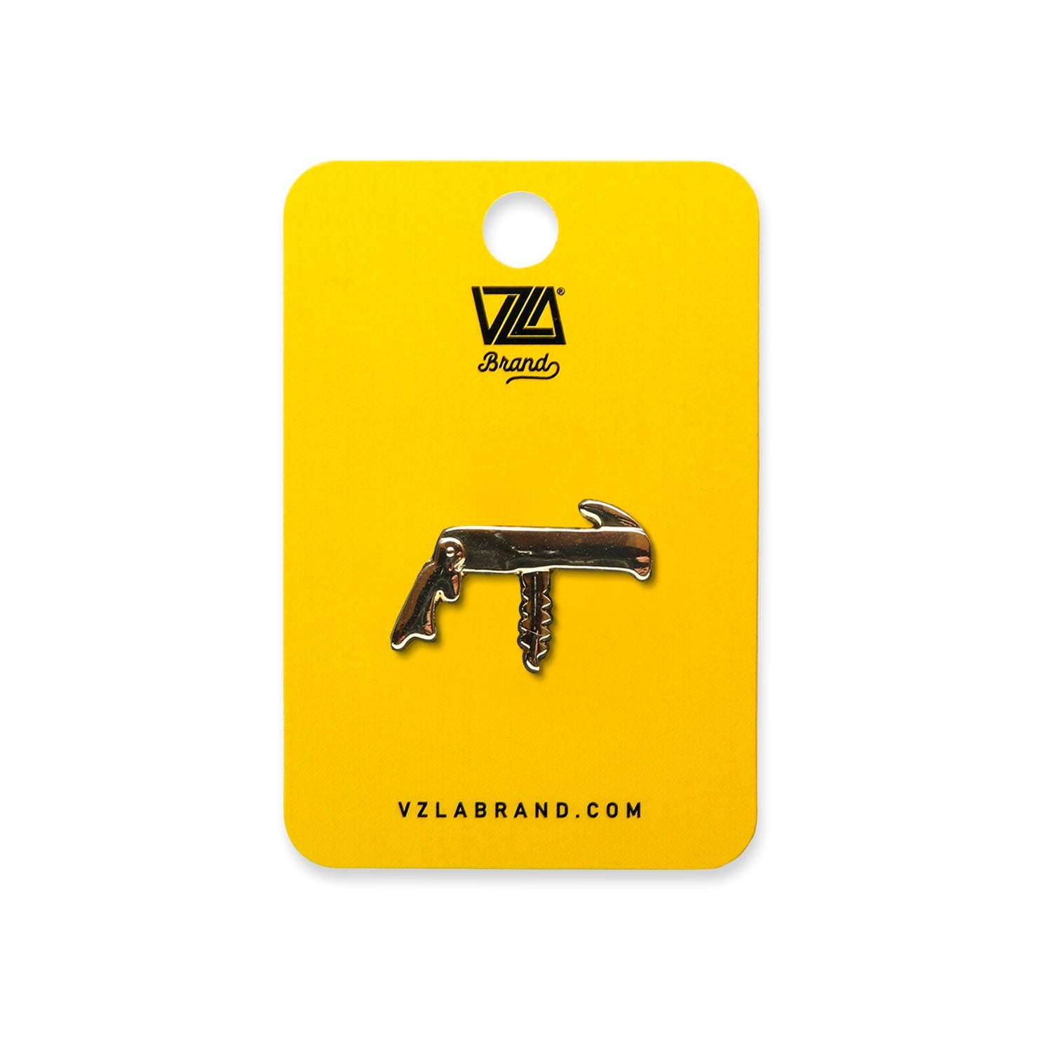 Wine Opener Enamel Pin Accessory for Jackets and Caps