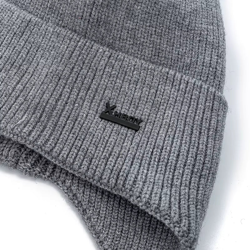 Fleece-Lined Earflap Cap – Warm Winter Outdoor Beanie