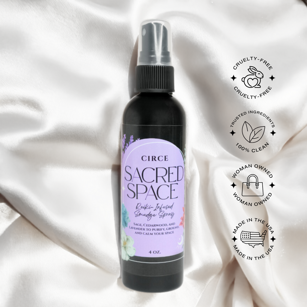 Sacred Space Smudge Spray 4 oz.