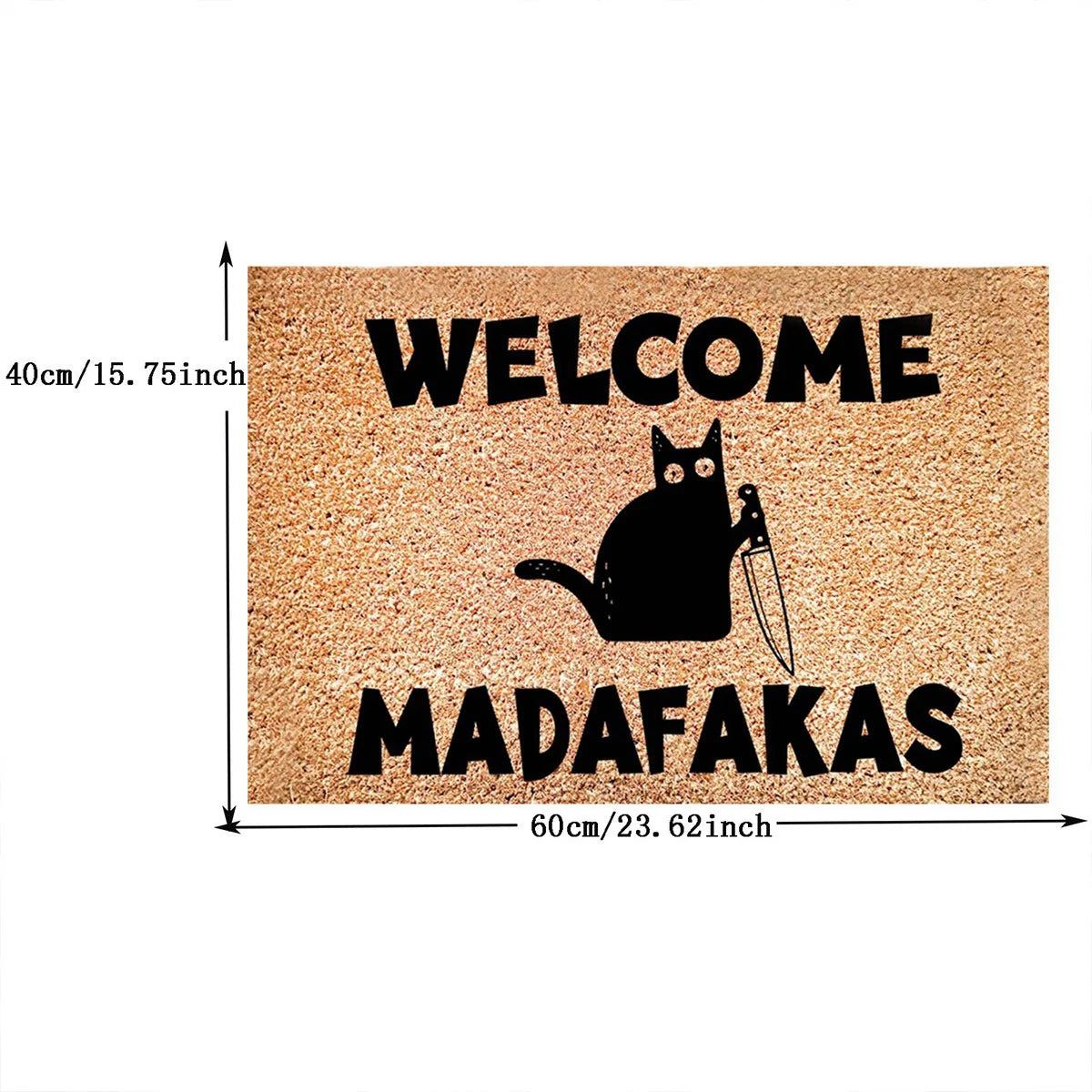 VIKAMA Cartoon Ins Style Crystal Velvet Anti-fouling Floor Mat Home Porch Absorbent Anti-slip Kitchen Floor Mat