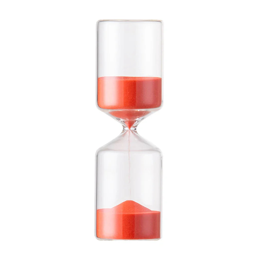 5/10/15/30 Minutes Sandglass Sand Timer Color Glass Hourglass Sand Clock Children Kids Gift Fashion Home Decoration