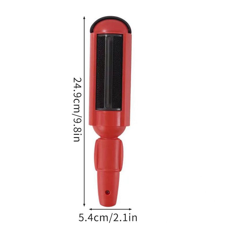 Reusable Pet Hair Remover Brush with Self-Cleaning Base for Clothes