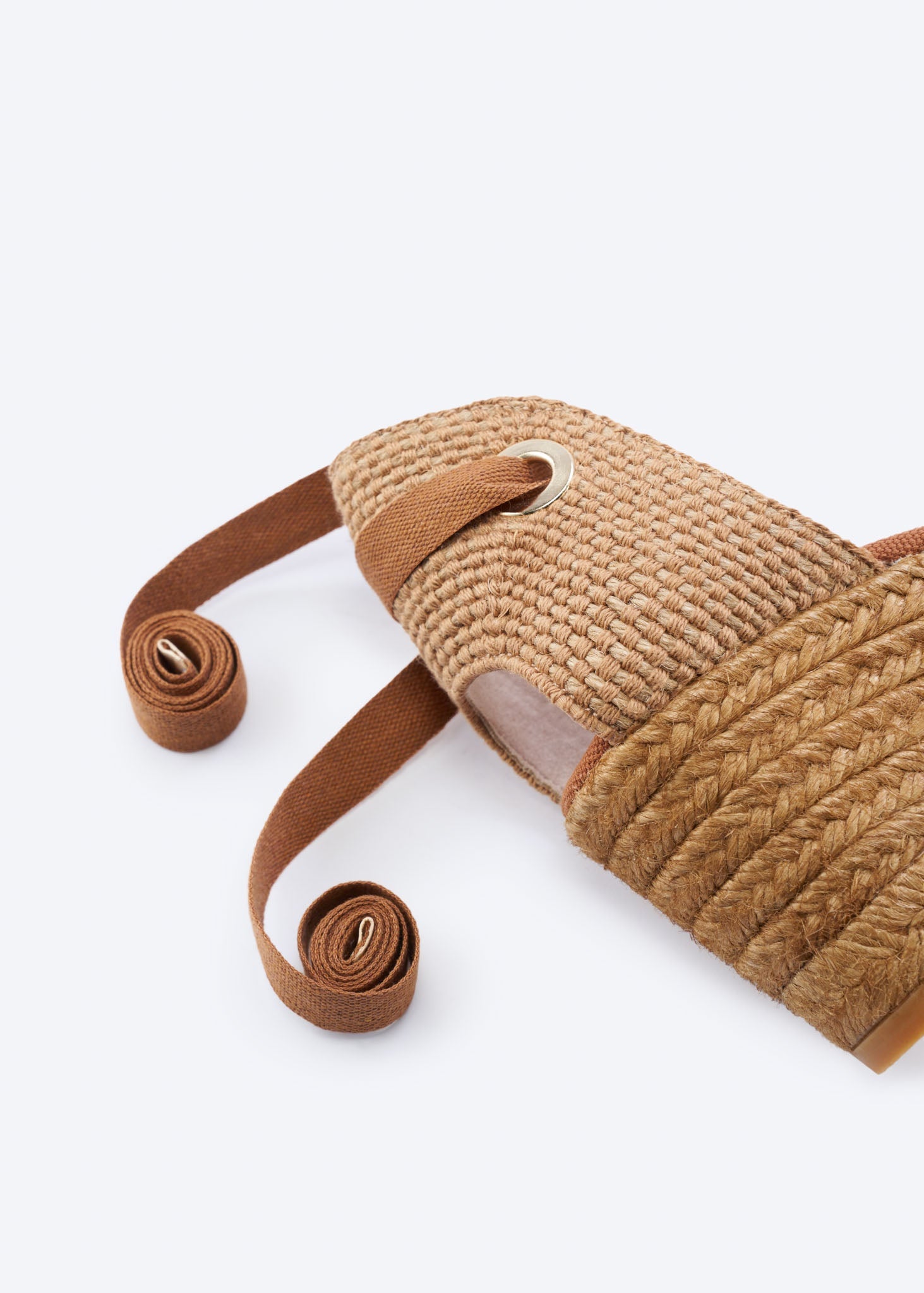 Sagaro Canvas Espadrille Wedges