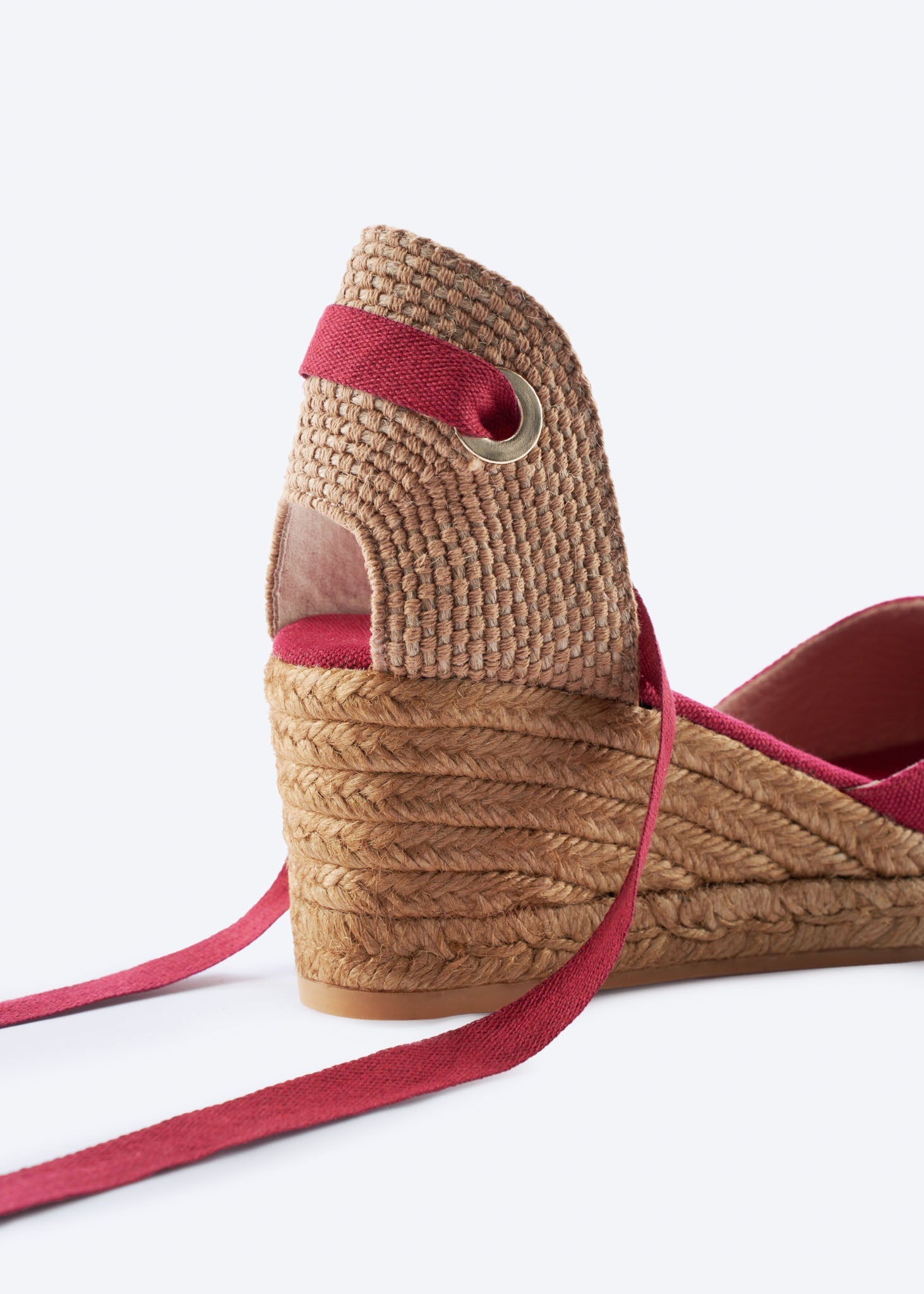 Sagaro Canvas Espadrille Wedges
