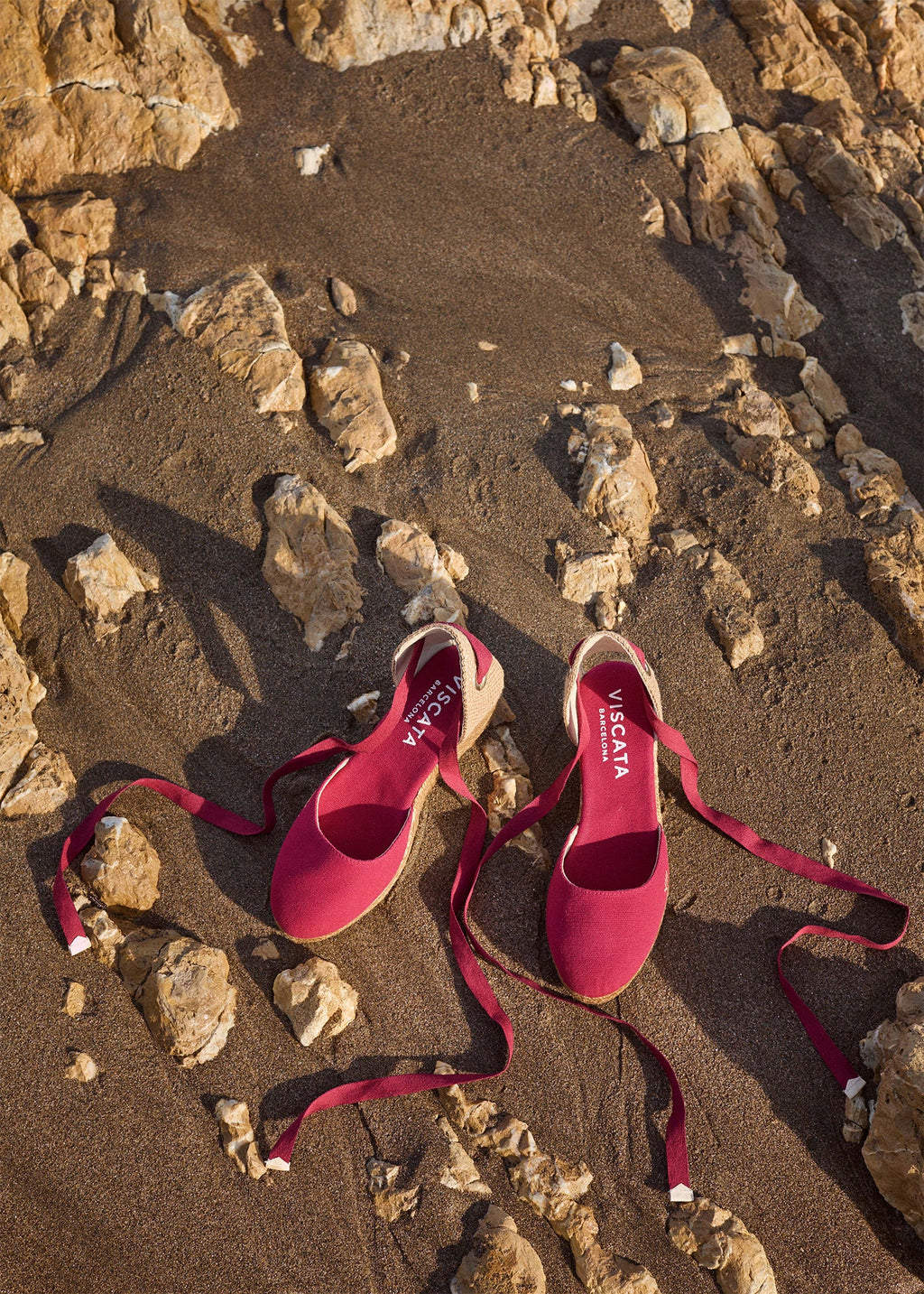 Sagaro Canvas Espadrille Wedges