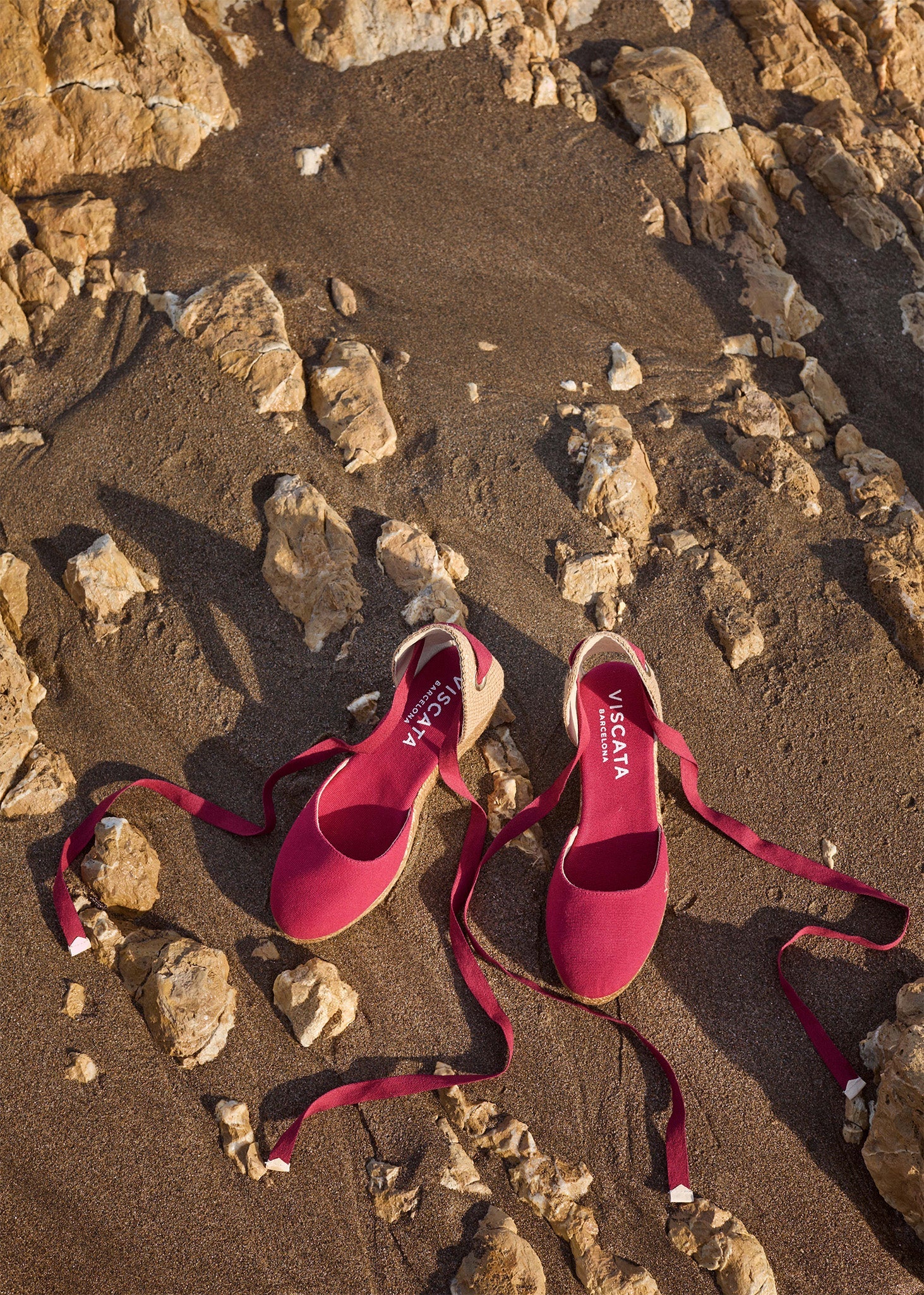 Sagaro Canvas Espadrille Wedges