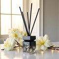 Sagittarius Zodiac Crystal-Enhanced Reed Oil Diffuser, Eternal Blooms Scent, 100ml