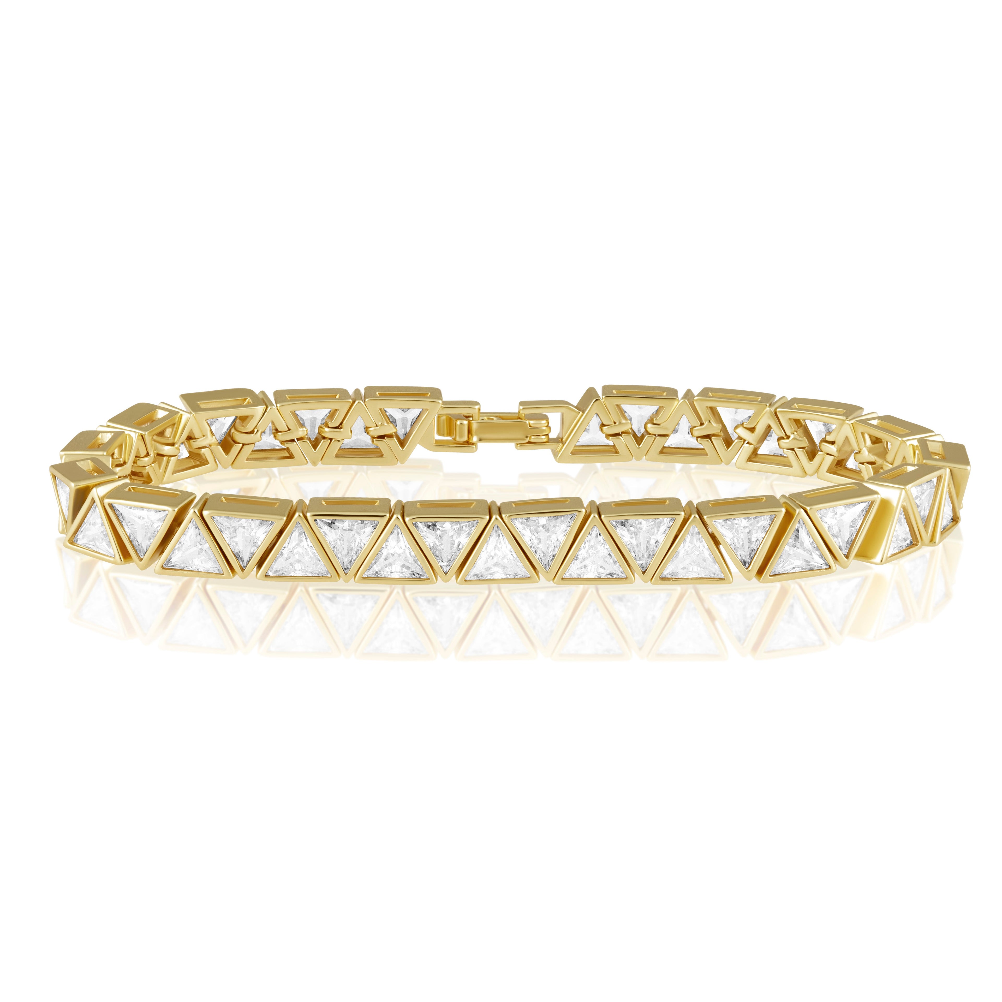 Geo Tennis Bracelet