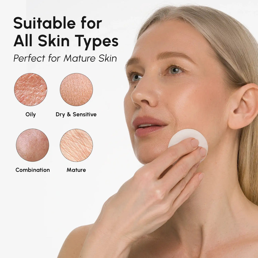 Glycolic and Salicylic Acid Exfoliating Facial Pads 50 Count - Image 7