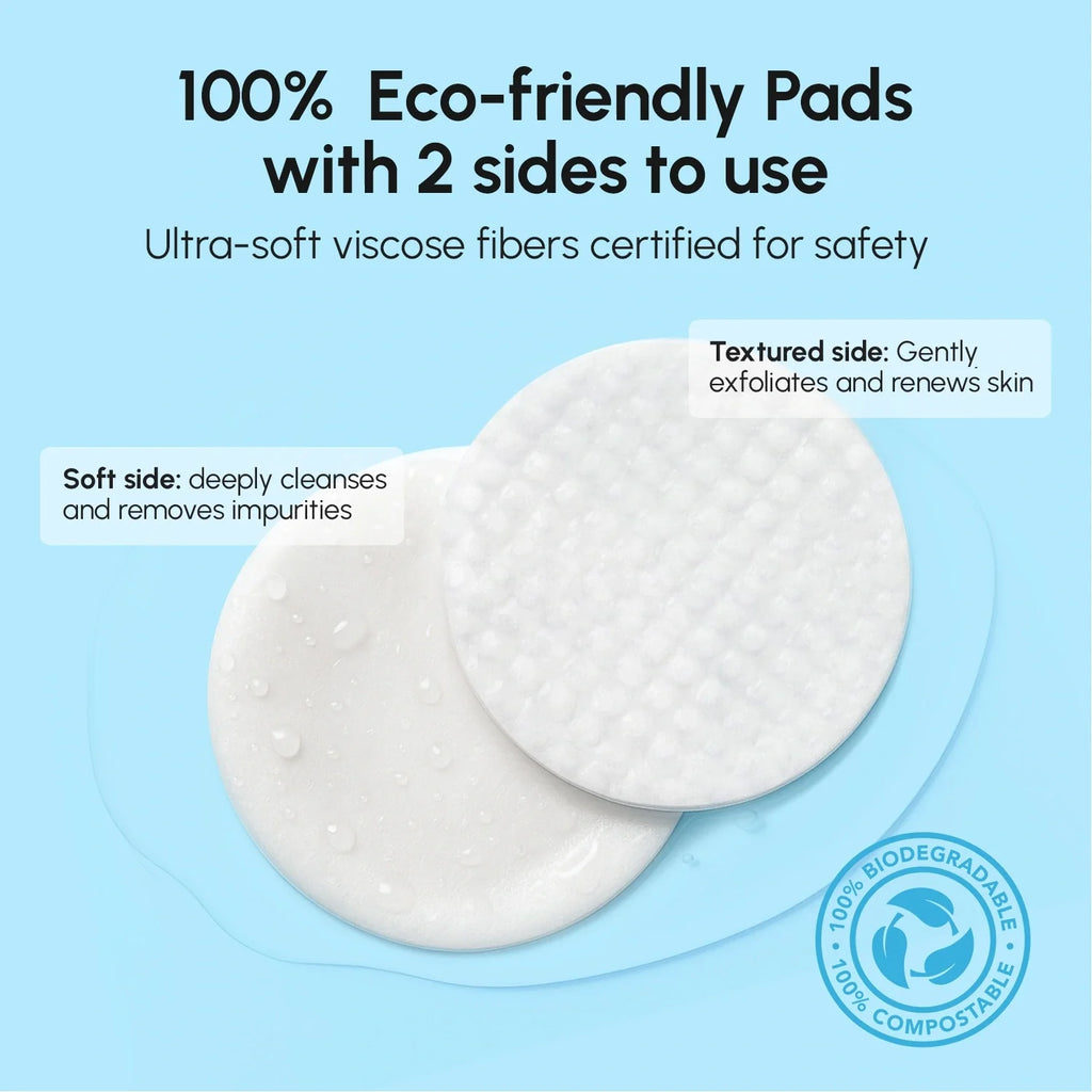Glycolic and Salicylic Acid Exfoliating Facial Pads 50 Count - Image 9
